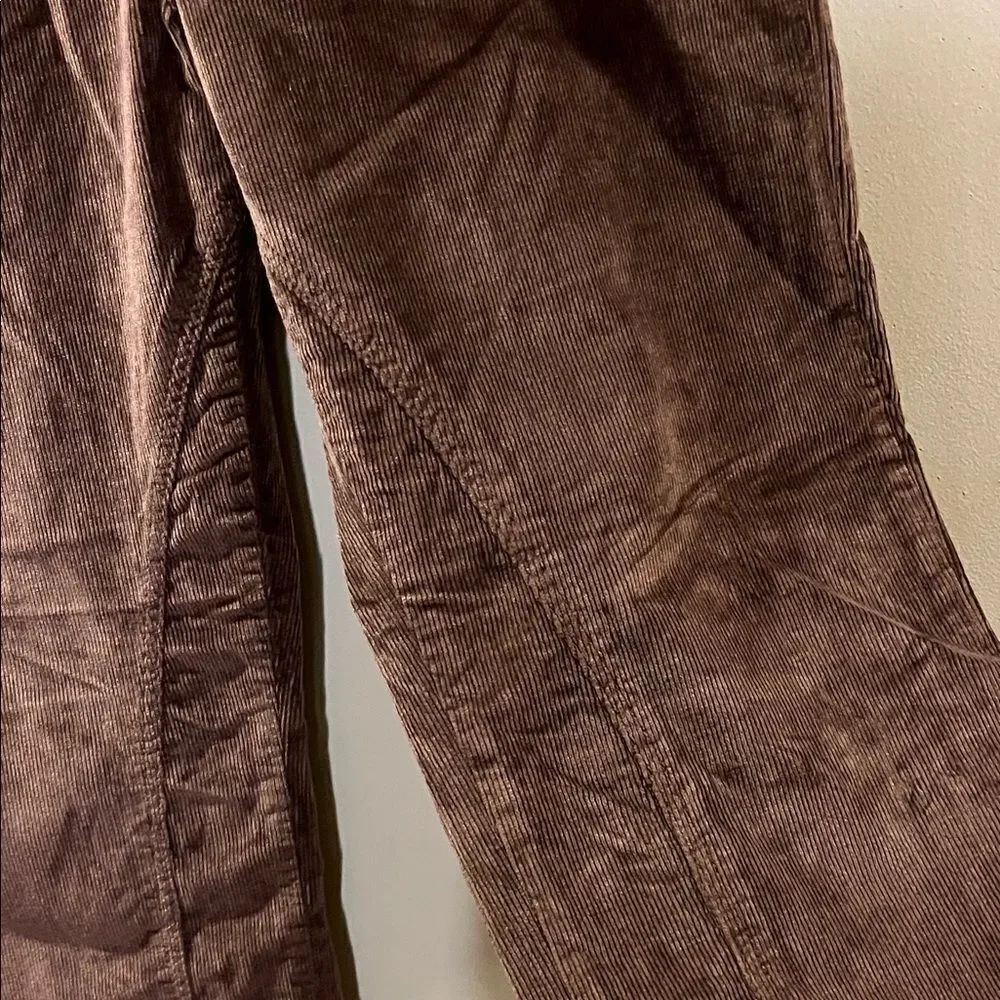 Free People Risk Taker High Rise Straight Corduroys - Picture 6 of 12